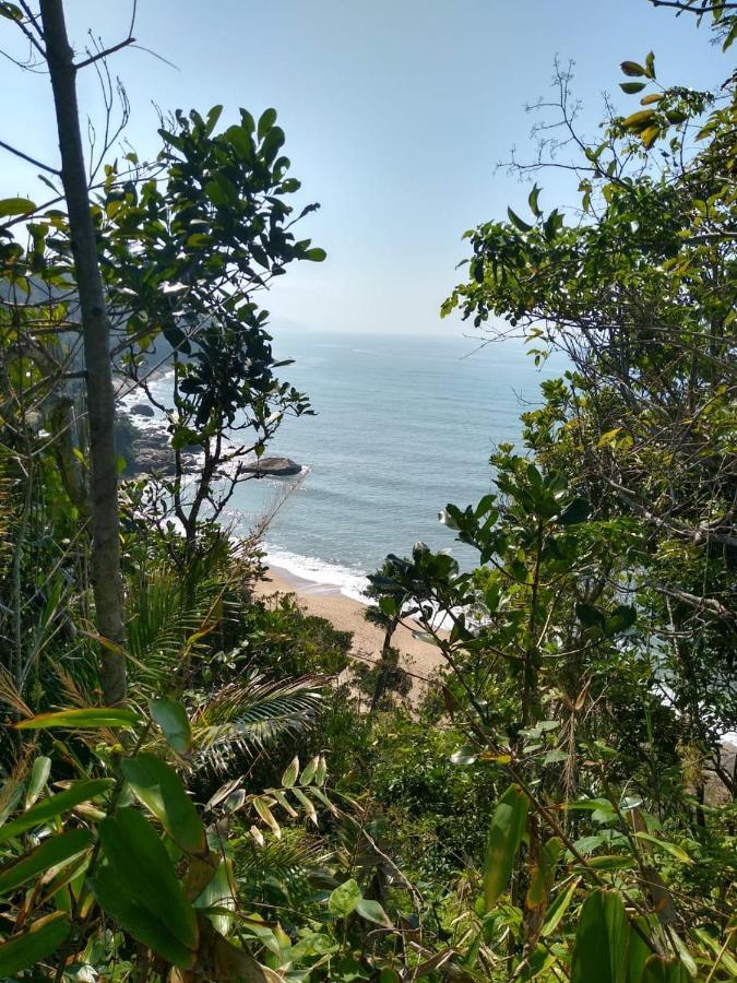 Apartamento com piscina na Martim de Sá Caraguatatuba Esterno foto